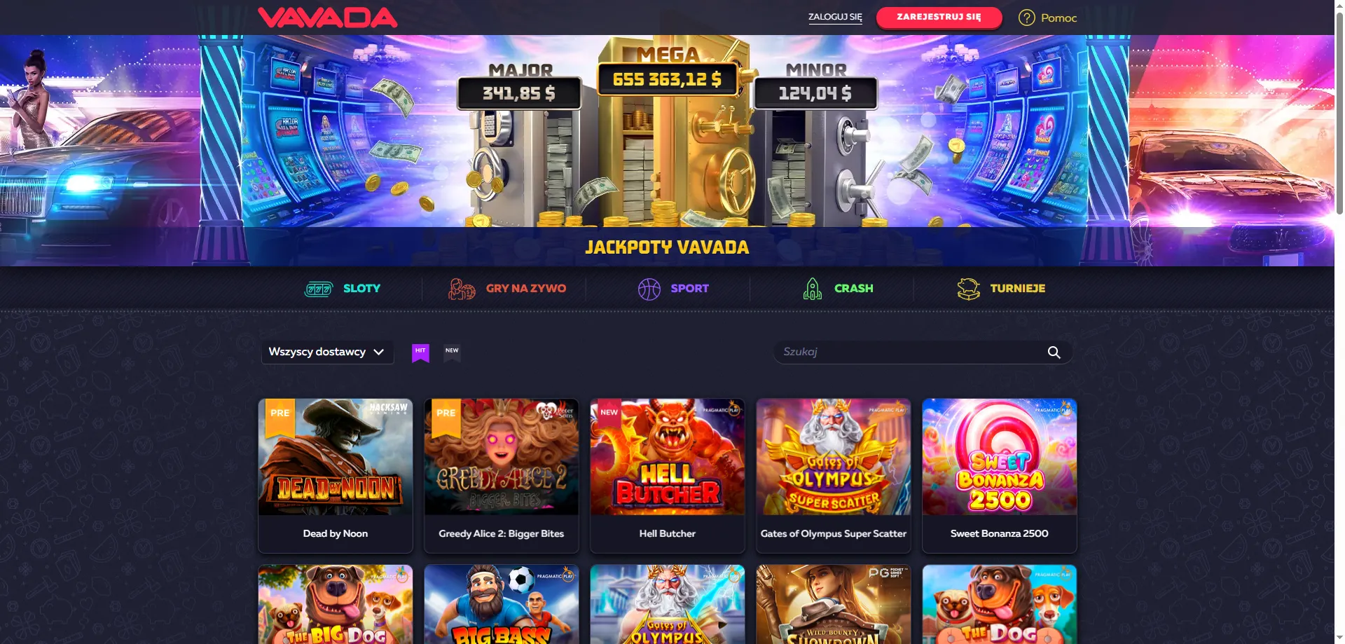 Vavada Casino strona główna – przegląd kasyna online dla graczy z PL