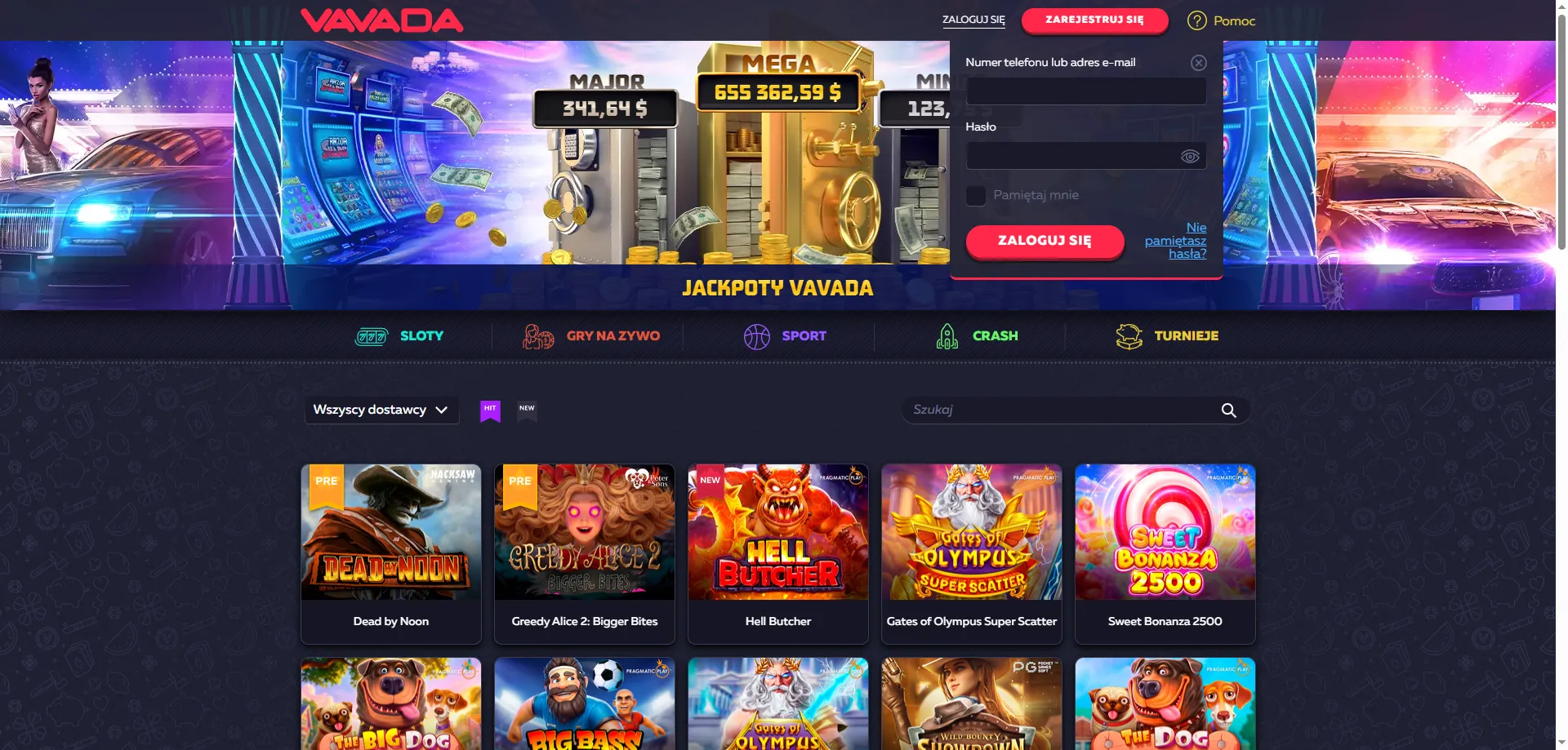 Logowanie do konta Vavada Casino – bezpieczny dostęp online